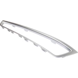 ACURA MDX FRONT BUMPER INSERT MESH FRAME RIGHT (Passenger Side) SILVER OEM#71104STXA00 2010-2013 PL#AC1039111