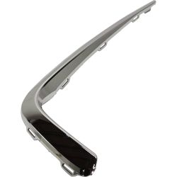 ACURA MDX FRONT BUMPER COVER MOLDING SIDE CHROME RIGHT (Passenger Side) (EXC A-SPEC) OEM#71104TZ5A00 2017-2020 PL#AC1047102