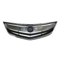 ACURA ILX HYBRID GRILLE ASSEMBLY CHR/DK-GRAY (W/UPPER&OUTER CHROME MLDG) OEM#71121TX6A11-PFM 2013-2015 PL#AC1200117