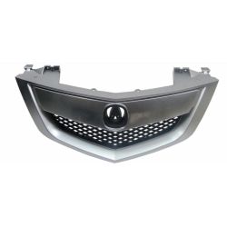 ACURA MDX GRILLE ASSEMBLY CHROME SATIN NICKEL/BLK (WO/SENSOR BELOW EMBLEM) OEM#75100STXA02 2010-2013 PL#AC1200118