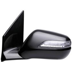 ACURA MDX DOOR MIRROR LEFT (Driver Side) PWR HTD (W/MEMO & SIGNAL LAMP) OEM#76250STXA02ZG 2007-2009 PL#AC1320112