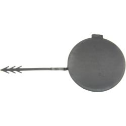 AUDI A4 SEDAN / WAGON REAR BUMPER TOW HOOK COVER (WO/S-LINE) OEM#8K5807441GRU 2009-2012 PL#AU1129100