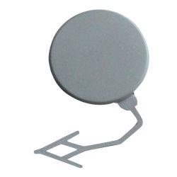 AUDI A5 CABRIO  REAR BUMPER TOW HOOK COVER OEM#8T0807441CGRU 2012-2017 PL#AU1129104