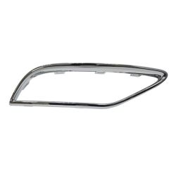 AUDI Q5 / Q5 E / SQ5 REAR BUMPER EXHAUST BEZEL LEFT (Driver Side) (Driver Side) CHROME (Q5 WO/S-LINE) OEM#80A8078332ZZ 2018-2020 PL#AU1146108
