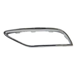 AUDI Q5 / Q5 E / SQ5 REAR BUMPER EXHAUST BEZEL RIGHT (Passenger Side) CHROME (Q5 WO/S-LINE) OEM#80A8078342ZZ 2018-2020 PL#AU1147108