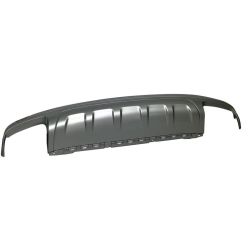 AUDI Q7 / SQ7 REAR BUMPER SPOILER PTD-GRAY (WO/TRAILER HITCH)(WO/S-LINE) OEM#4M0807434EKA8 2017-2019 PL#AU1195106