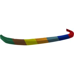 DODGE TRUCKS & VANS DODGE/PU (Exc 02 R1500) (Old Style) FRONT BUMPER COVER UPPER TEXTURED BLACK (W/O SPORT PKG) OEM#55076610AB 1994-2002 PL#CH1000160