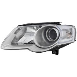 VOLKSWAGEN PASSAT HEAD LAMP ASSY LEFT (Driver Side) (HALOGEN) OEM#3C0941005AE 2006-2010 PL#VW2502134