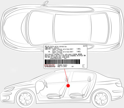 Scion Paint Code Locator